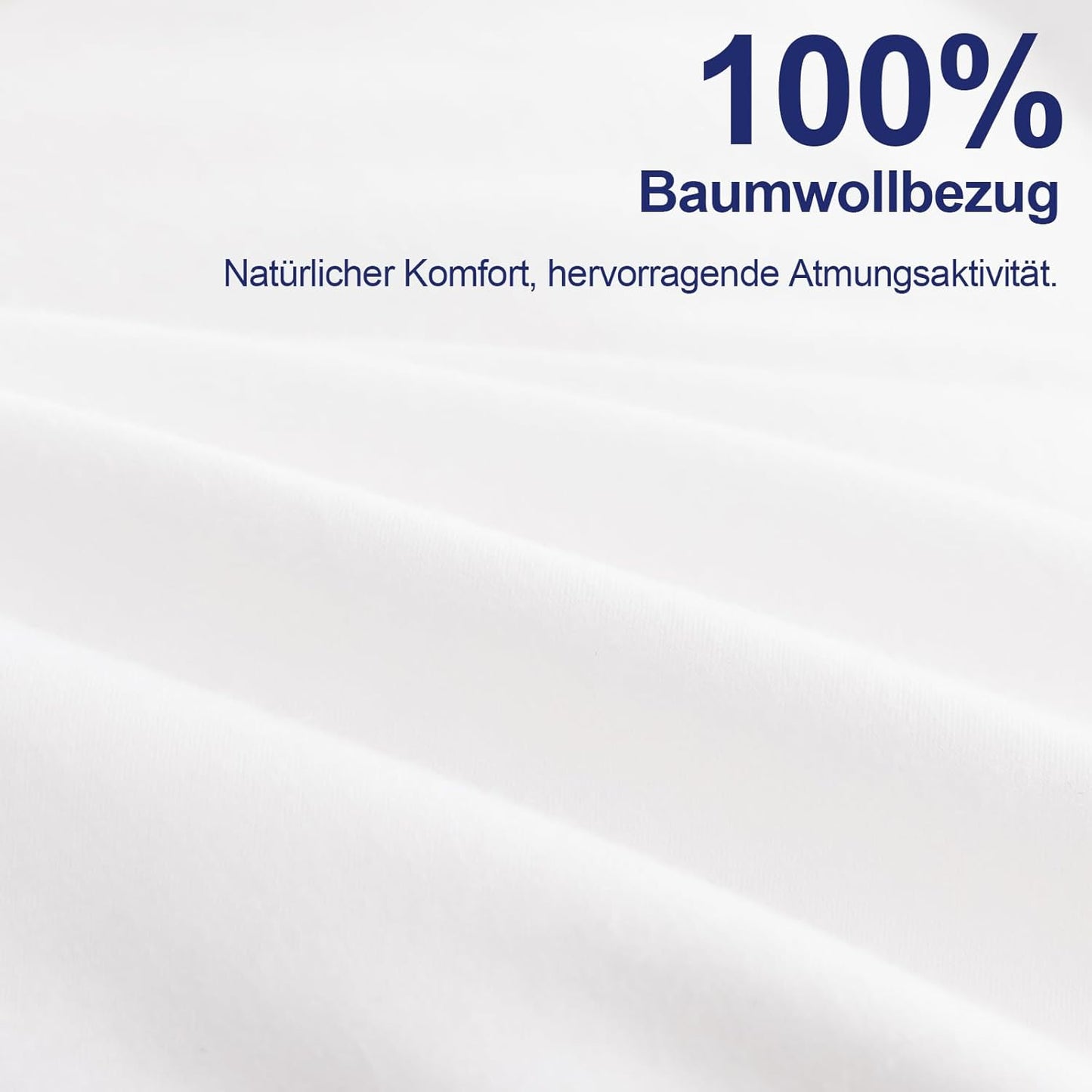Donzen Dekbed 220x240 4 Seizoenen, 100% Katoenen Overtrek, Donsdekbed 240x220 All Season Warm, Dekbed Volumineus en Ademend Deken(Oeko-TEX en RDS Gecertificeerd, Wit, Vulgewicht 2100gr)