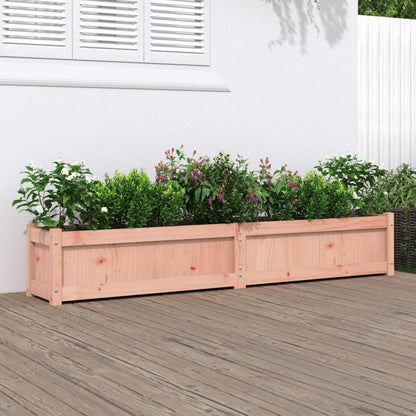 Plantenbak – Bloembak – Bloempot – Moestuinbak – Kruidenbak – Massief Douglas Hout – Groot Formaat 180x31x31 cm