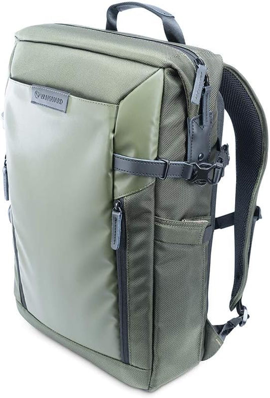 Vanguard VEO SELECT45M GR Rugzak/Schoudertas voor DSLR Camera, Video Gear of Drone, Groen