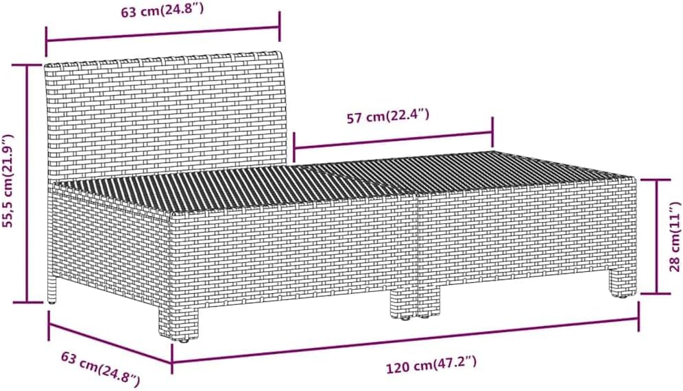 vidaXL 2-Piece Lounge Set with Cushions Poly Rattan Grey, Lounge Set Garden, Lounge Set Outdoor, Lounge Set, Lounge Sofa Garden, Garden Set Lounge, Garden Set - QUORE