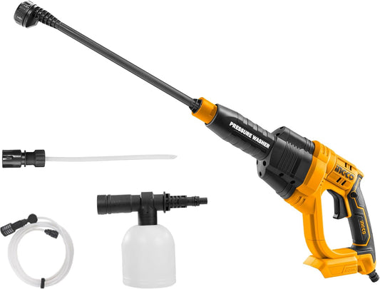 Hogedrukreiniger – Draadloze Spuitpistool – Accu Reiniger – Zitmaaier Wasmachine – 6-in-1 Sproeikop – 24,8 Bar Druk – 6 Meter Lange Slang