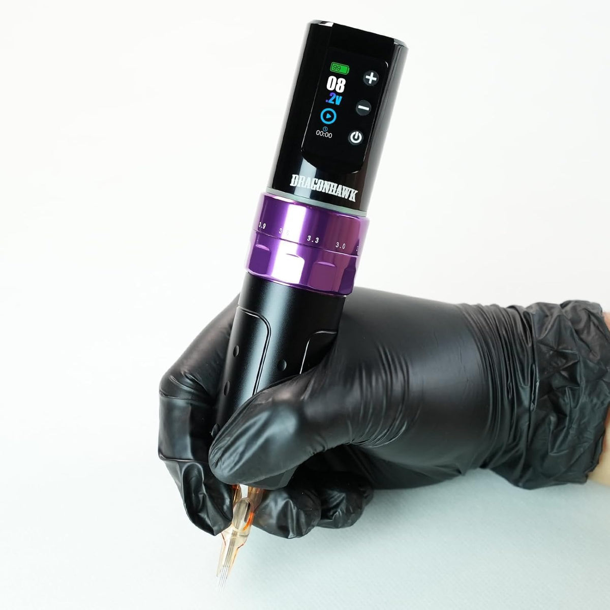 Draadloze Tattoo Pen – Tattoo Machine – Tattoo Kit – Tattoo Gun – Tattoo Set – 7 Verstelbare Slaglengtes – 2 Batterijen 2000mAh