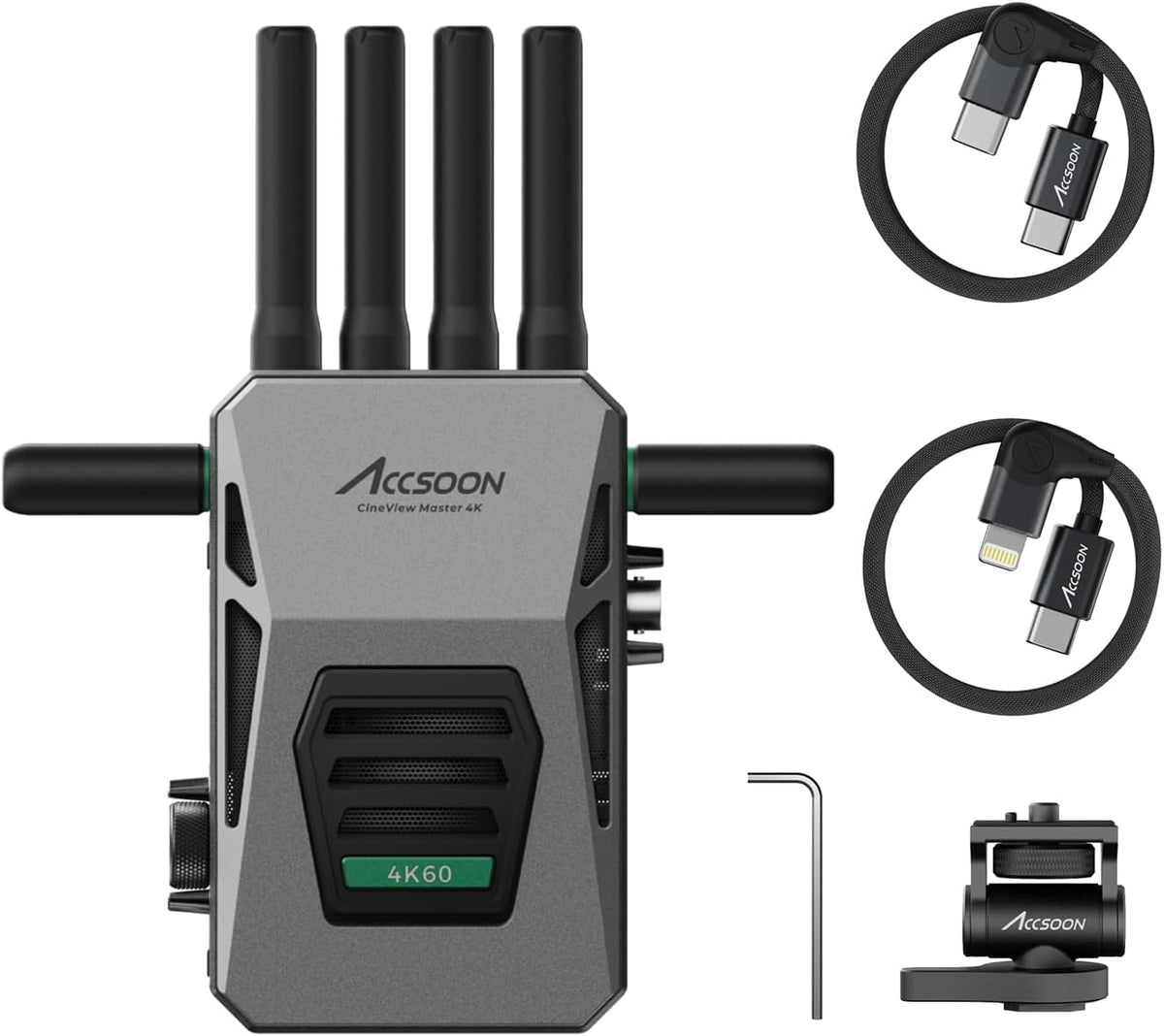 CineView Master 4K Transmitter - Draadloze TX videozender met HDMI en SDI