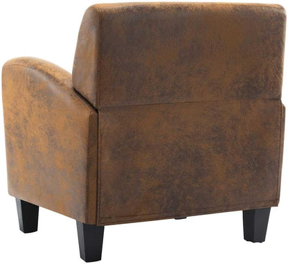 Relaxstoel – Fauteuil – Lounge Stoel – Zitzak – Leunstoel – Imitatie Suède – Ergonomisch Design – Robuuste Constructie