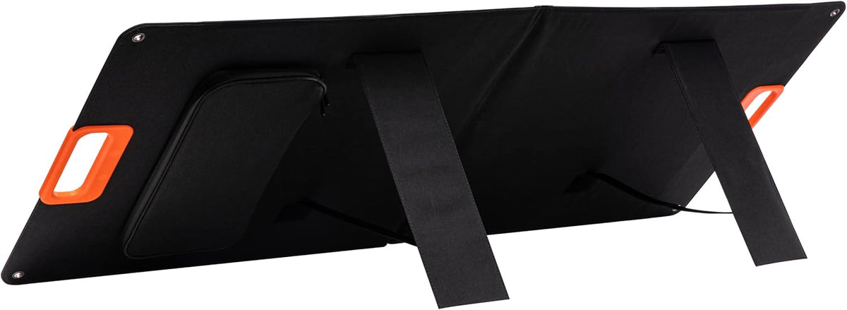 Technaxx Zonnepaneel, opvouwbaar, 100 W, TX-206, voor buiten, camping, balkon, enz., draagbare monokristallijne zonnelader voor alle gangbare krachtcentrales met USB-A/USB-C/XT60/DC7909/MC4/Anderson