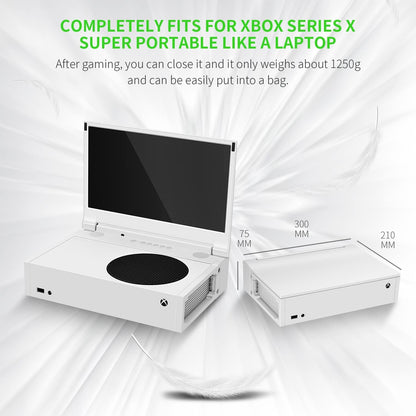 G-STORY 12,5 inch gaming-display, voor Xbox Series S, FHD 1080P draagbare monitor met IPS, HDMI, HDR