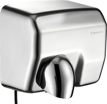 Handdroger – Handendroger – Elektrische Handdroger – Automatische Handdroger – Roestvrijstalen Handdroger – 2300W – Sneldrogend in 10 Seconden