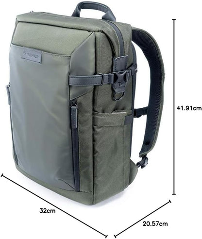 VANGUARD VEO SELECT41 GR Rugzak/Schoudertas voor DSLR, Spiegelloze/CSC Camera of Drone, Groen