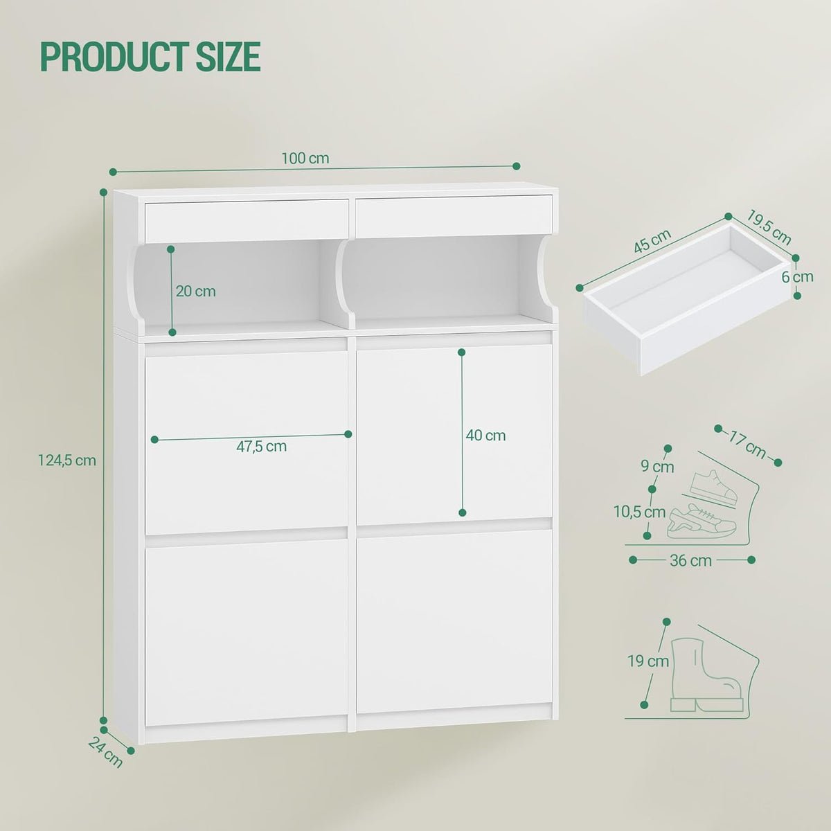 Hzuaneri Shoe Cabinet SR56703X