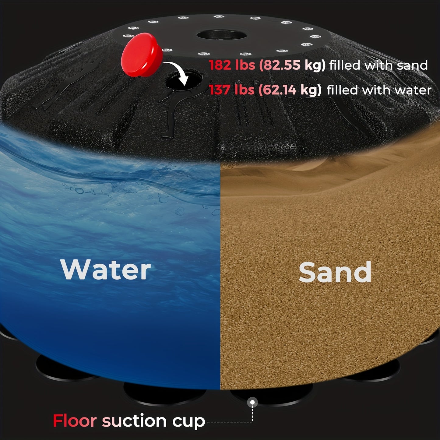 Boxing Column Sanda Vertical Household Adult Sandbag Tumbler Training Boxing Sandbag