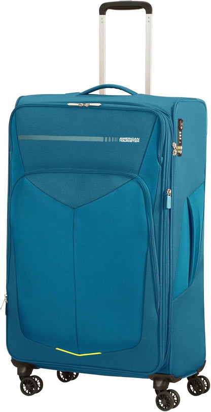American Tourister SummerFunk, turquoise (teal), Spinner L Erweiterbar (79 cm - 119 L), Spinner L uitbreidbaar (79 cm - 119 liter)