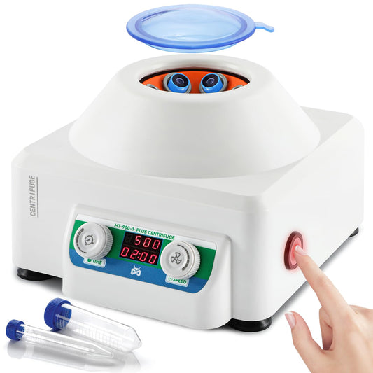 Centrifugemachine – Centrifuge – Laboratoriumcentrifuge – Elektrische Centrifuge – Testbuiscentrifuge – 6 x 15 Ml Capaciteit – Instelbare Snelheid Tot 4000 Rpm