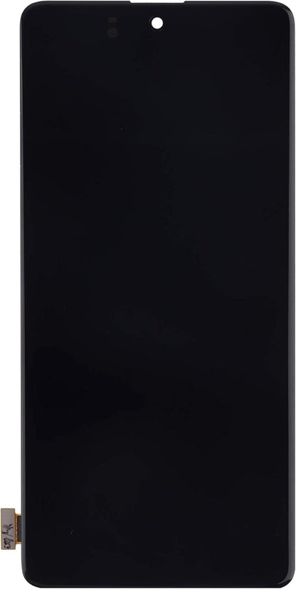 AMOLED Compatibel met Samsung Galaxy M51 SM-M515F, SM-M515F/DSN (zwart zonder frame) LCD-display touchscreen scherm digitizer montageglas + gereedschap