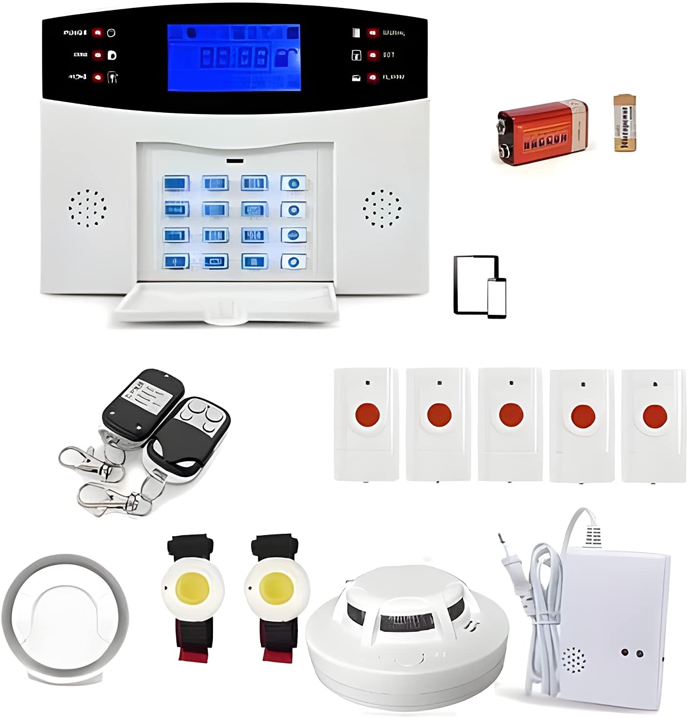 LIFEBOX LBXEvolutionsecu Draadloos GSM-alarm voor gevoelige mensen