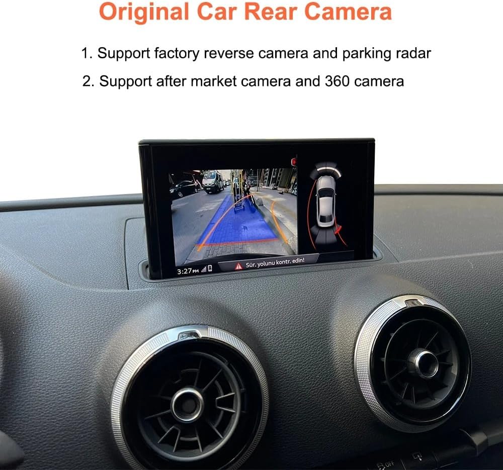 CarPlay Draadloze Android Auto Adapter – Retrofit Kit – Smartphone Interface – Multimedia Interface – MIB Systeem Upgrade – Draadloos Verbinden – Reverse Camera Ondersteuning
