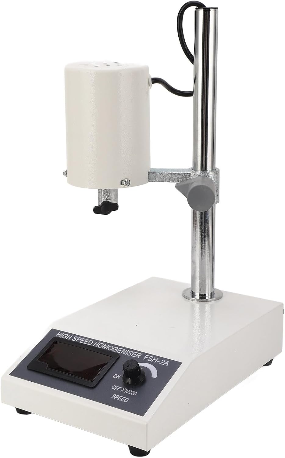 Hogesnelheidshomogenisator Verstelbaar 8000-22000 Tpm FSH-2A Werkkoppen voor Blender 5-1000 Ml met Accessoires Roerstaven EU-stekker 220V