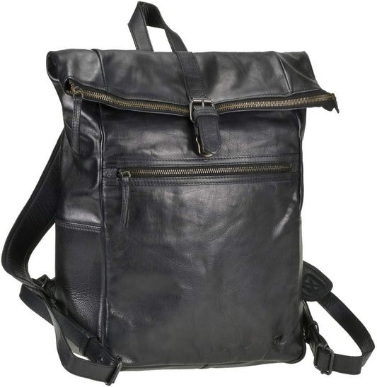 Bear Design Cow Lavato Pergola Rolltop Rugtas 13" Zwart