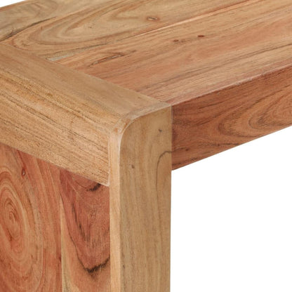 vidaXL Wall table 110x30x76 cm solid acacia wood