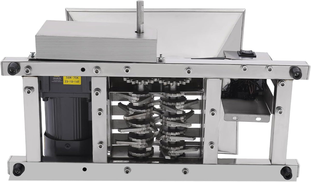 Vegetable Slicer, 60 W, Electric Vegetable Cutter, Capacity 20 kg/h, Electric Chopper with 4 L Capacity - QUORE