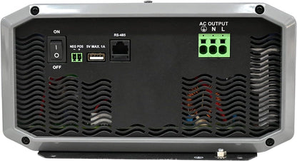 EPEVER IPower-Plus serie IP2000-42 Plus, 2000W 48VDC naar 230VAC zuivere sinusspanning omvormer met LCD display, ideaal voor off-grid huishoudelijke noodverlichting, voertuig gemonteerde systeem enz.