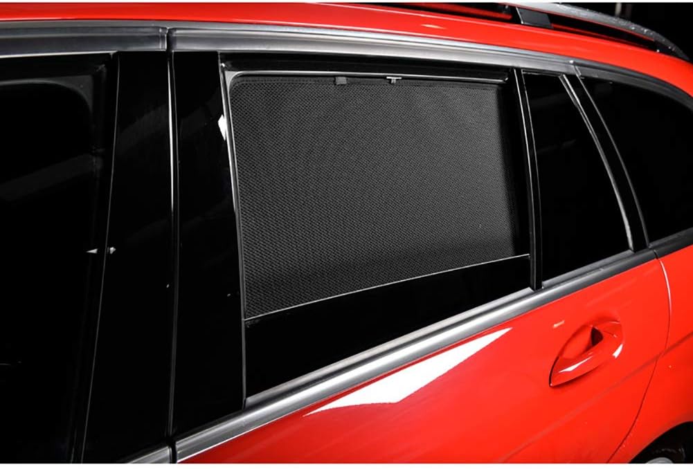Set Car Shades compatibel met Volkswagen Golf VII 3 deurs 2013-2019 (4-delig) Pasklare Auto Zonwering