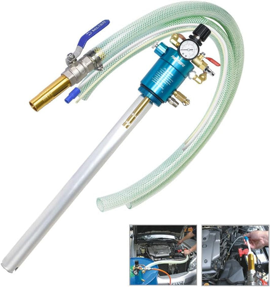 FIRSTINFO 2 Way Extract en Dispense High Flow 200 Liter/50 Gallon Tank pneumatische olie en vloeistof Extractor/Evacuator/Dispenser
