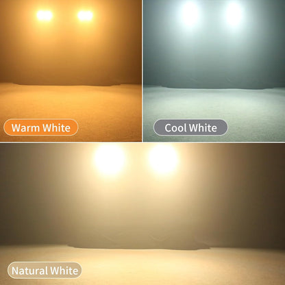 4 x 100 W COB LED Par Light 2 in 1 koud warm wit lichteffecten Par Spotlight 3200-5600K stroboscoop 25+30 lichteffecten podiumverlichting voor podium, kerk, club, party, lichttechniek