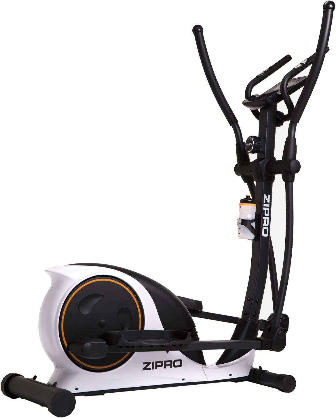 Zipro Hulk RS Magnetic Elliptical Cross Trainer for Adults up to 150 kg, One Size 8 kg, Black, One Size - QUORE
