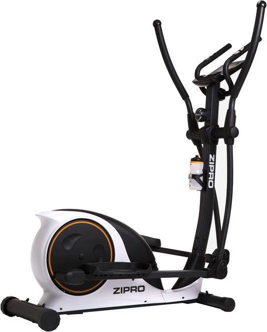 Zipro Hulk RS Magnetic Elliptical Cross Trainer for Adults up to 150 kg, One Size 8 kg, Black, One Size - QUORE