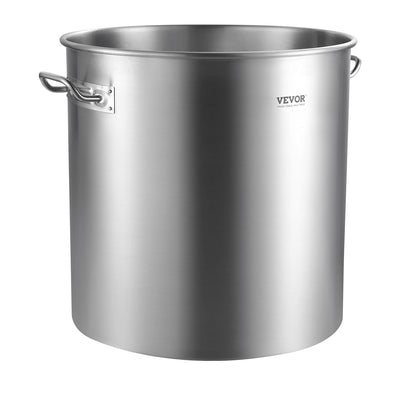 Grote RVS Kookpan – Soeppan – Stoofpan – Braadpan – Pannen – 84 Liter Inhoud – Hoogwaardig Roestvrij Staal – Inclusief Mand en Deksel – Geschikt Voor Inductie