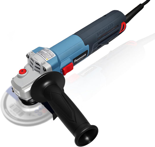 Haakse Slijper – Slijptol – Slijpmachine – Betonslijper – Doorslijper – 125 Mm – Borstelloze EC-Motor 1500 W – 6-Traps Instelbaar Toerental 3000-10.000 Omw/Min