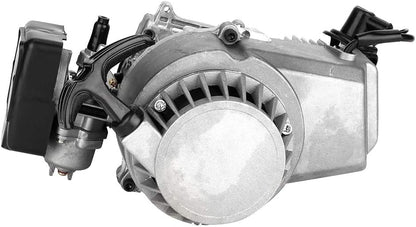 KUIDAMOS Powerful Aluminum 2 Stroke Motor for Mini Pocket Pit Quad Dirt Bike ATV Buggy, Durable Material, Strong Force for Vehicles for Adults, Material: Aluminum Alloy - QUORE
