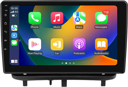 Ossuret Autoradio voor Opel Corsa D (2007-2012), 9 Inch Android 13 Aanraakscherm 2+32GB GPS Navigatie met Carplay Android Auto WiFi Bluetooth Stuurwielbediening DSP USB TPMS OBD2