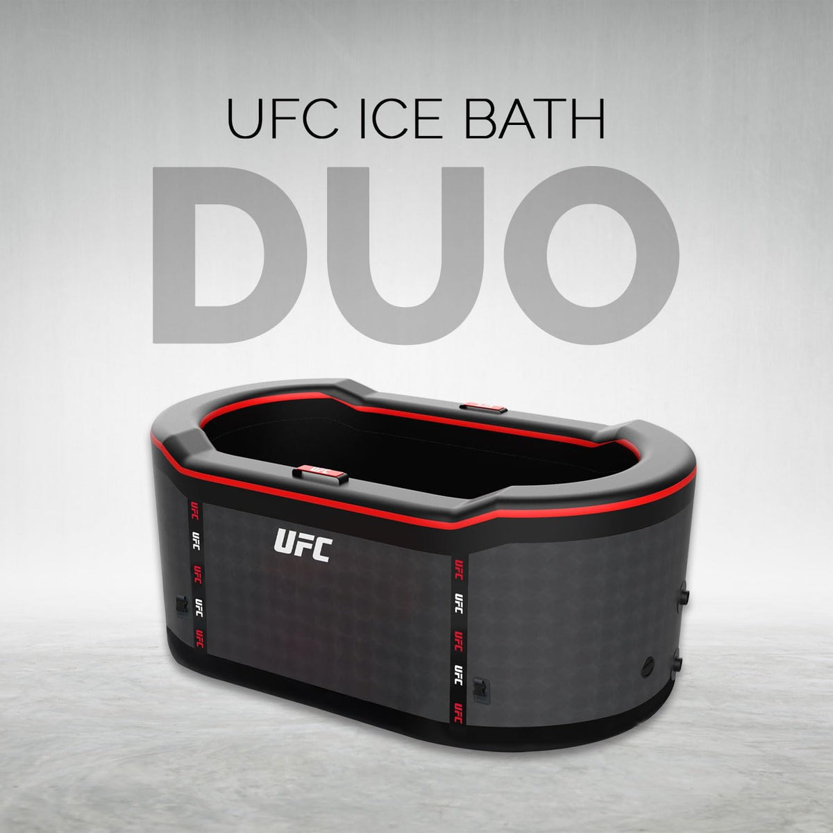 N NETSPA Ice Bath UFC (SP-UFC301) - ICEBATH UFC Dropstitch Cold Bath: innovatie in de hersteldienst - 170 x 67 x 92 cm - 1 persoon - 320 L - compatibel met ijsblokjes en chiller