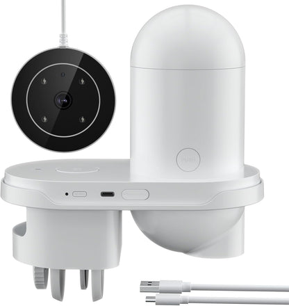 Slimme voederautomaat voor aquariumvissen – Automatische visvoerdispenser – Aquarium voerautomaat – Visvoederautomaat – Voederdispenser – HD-camera – App-bediening via wifi