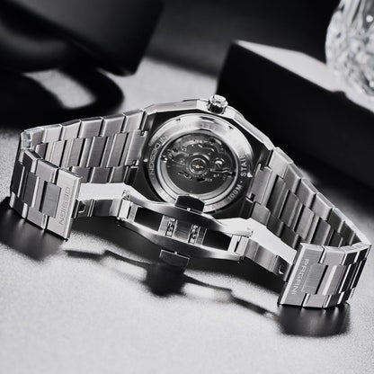 Pagani Design Horloges Mannen Japanse NH35 Beweging Automatische Duik Mechanische Sport Waterdicht Saffier Glas Roestvrij Staal Polshorloge