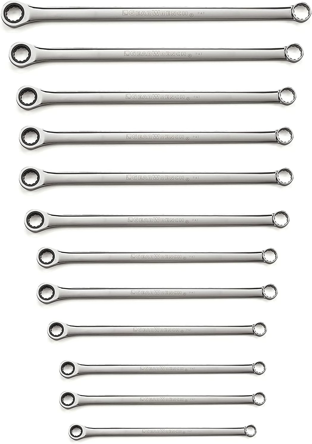 GEAWRENCH 12 stuks versnellingsbak XL Ratelsleutelset, metrisch - 85988