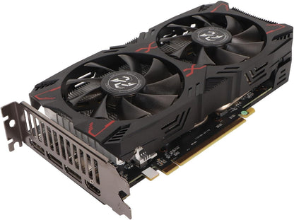 RX 5500 XT Grafische Kaart, 8GB GDDR6 128bit Gaming-videokaart, PCI Express 4.0x8, HDMI, DisplayPort X 3, 8PIN Voeding, Gaming-pc-computervideokaarten met Dubbele Ventilator
