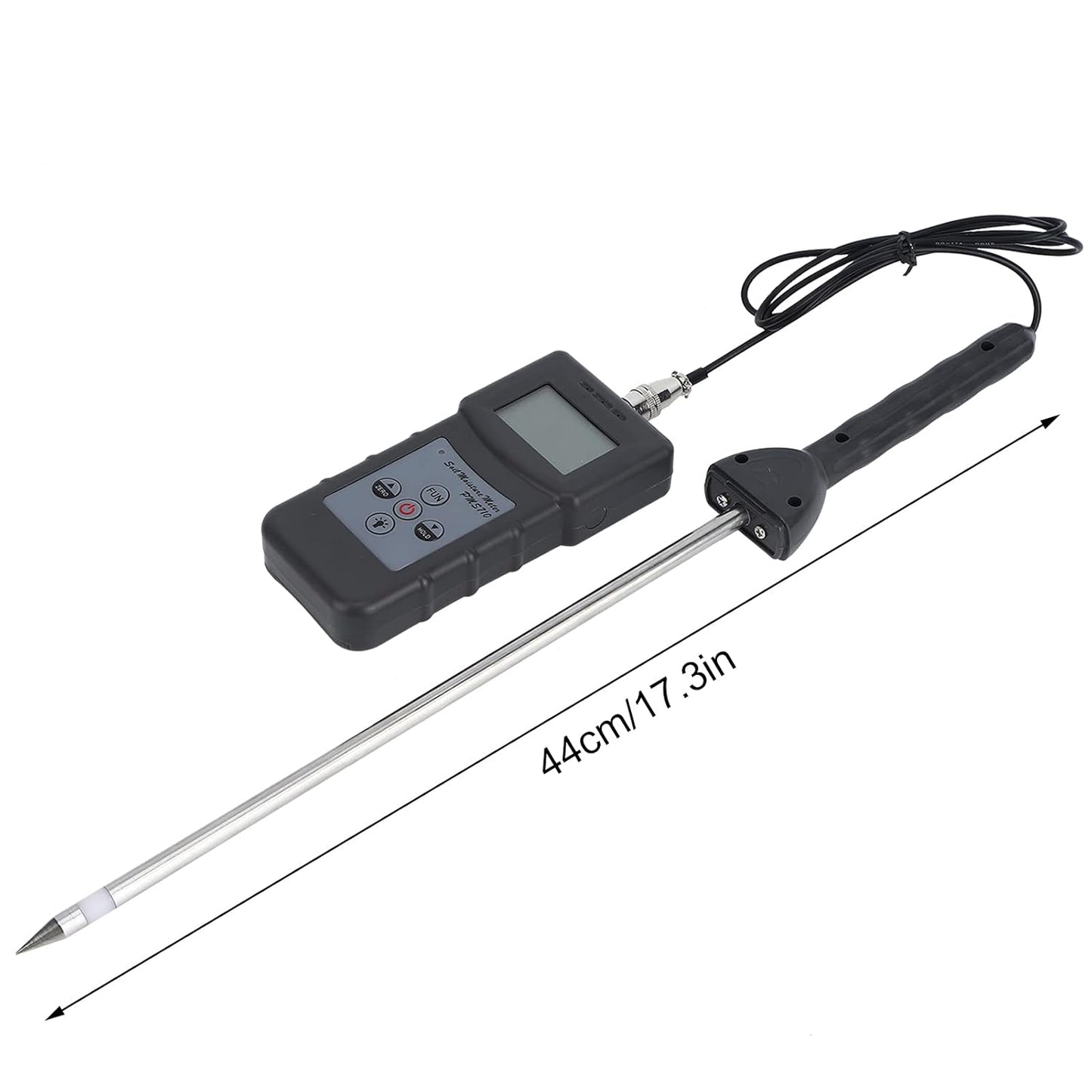 Bodemvochtigheidsmeter Digitaal display ABS Handmatige uitschakeling Bodemvochtmeter, voor landbouwbeplanting, voor industriële productie, voor tuinbenodigdheden, voor gebouwen