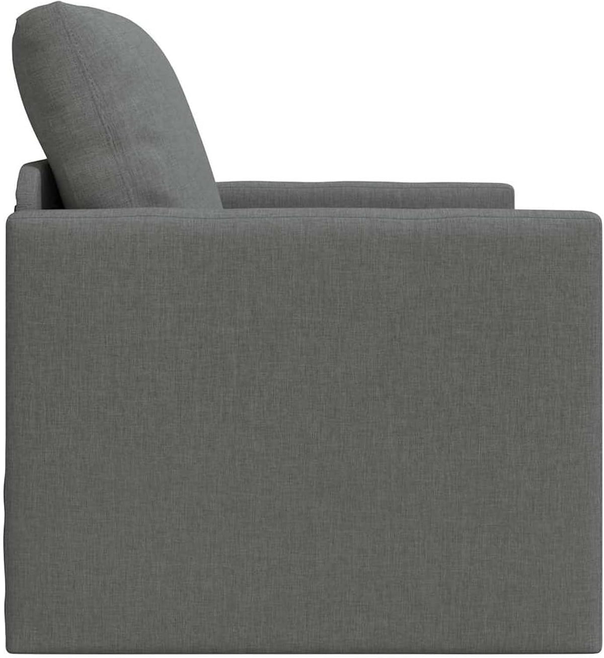 Gecheer Floor Sofa Bed 2-in-1 Dark Grey 74x77x81cm Fabric, Multifunctional Bed Day Bed Folding Sofa Bed for Living Room Student Bude and Small Apartments 4106622 - QUORE