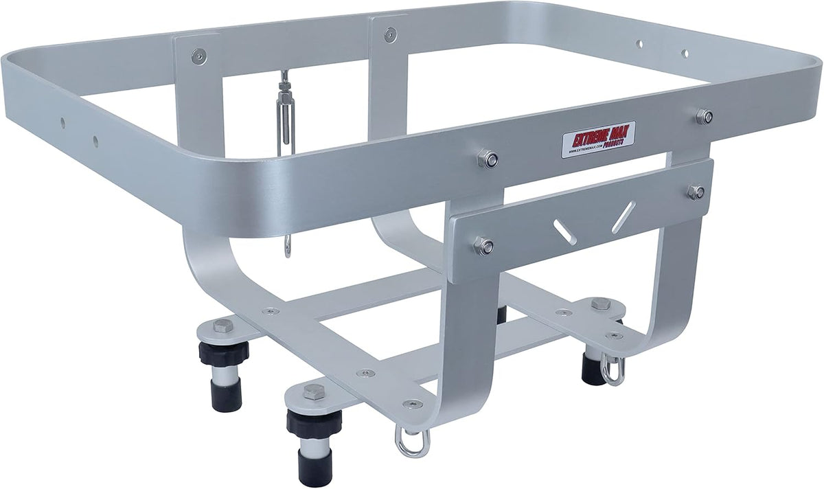 Extreme Max 3005.5254 BoatTector Aluminium PWC Cargo Rack/Koelhouder - Compatibel met RotoPax Brandstofblikbevestigingen