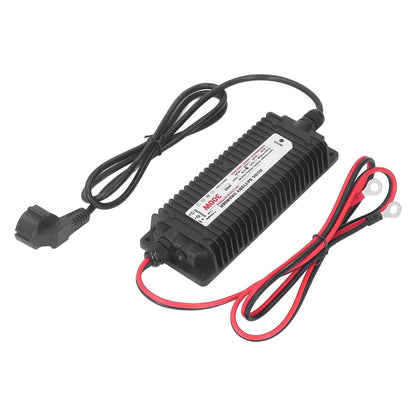 Lithiumbatterijlader – Batterijoplader – Acculader – LiFePO4 Lader – LiMn2O4 Oplader – Slimme LED-Display – Waterdichte IP65 Behuizing