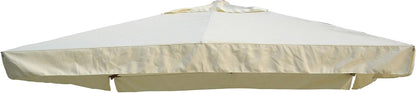 55513 vervangend dekzeil voor parasol, afmetingen: 290 x 390 x 2 cm, kleur: ecru