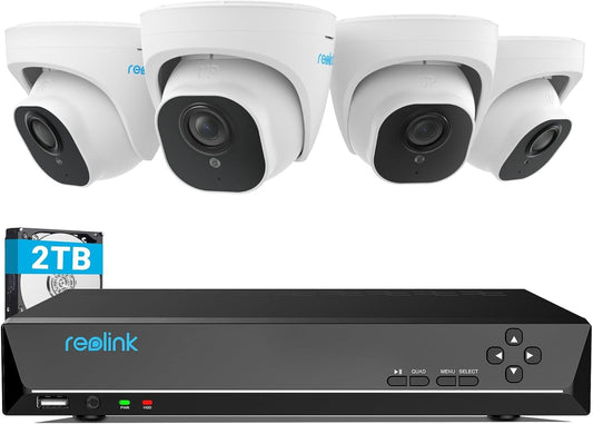 Beveiligingscamera – Camerabewaking – Bewakingscamera – Buitencamera – IP-camera – 4K Ultra HD Resolutie – Persoons- en Voertuigdetectie