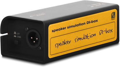 Passieve Speaker Simulatie DI-Box – Speaker Simulator – Luidsprekersimulatie – Direct Box – Gitaar DI-Box – 3 Klankstanden – Gebalanceerde XLR-Uitgang