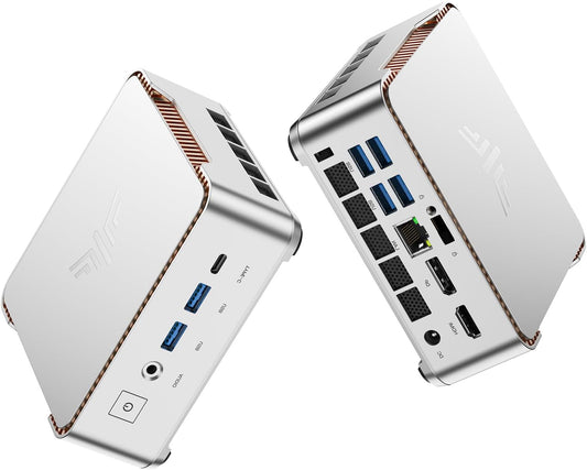 Mini PC – Mini Desktop Computer – Compacte PC – Kleine Computer – Krachtige PC – 16 GB DDR4 RAM – Ondersteuning voor Dubbele 4K UHD Schermen