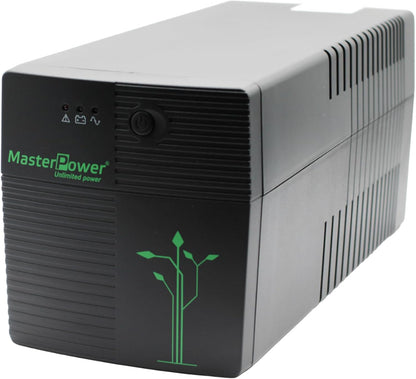 Master Power UV, ononderbroken voeding, UPS 1300 VA, constante uitgangsspanning 720 W, 4 geaarde stopcontacten