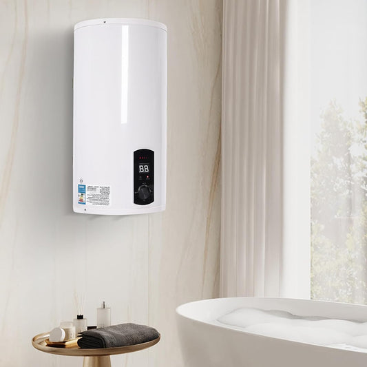 Electric Water Heater, Water Heater, Water Heater, Vertical Electric Tank, Water Heater, Electric Water Heater, Electric Actual Water Storage Capacity 45 Liters - QUORE