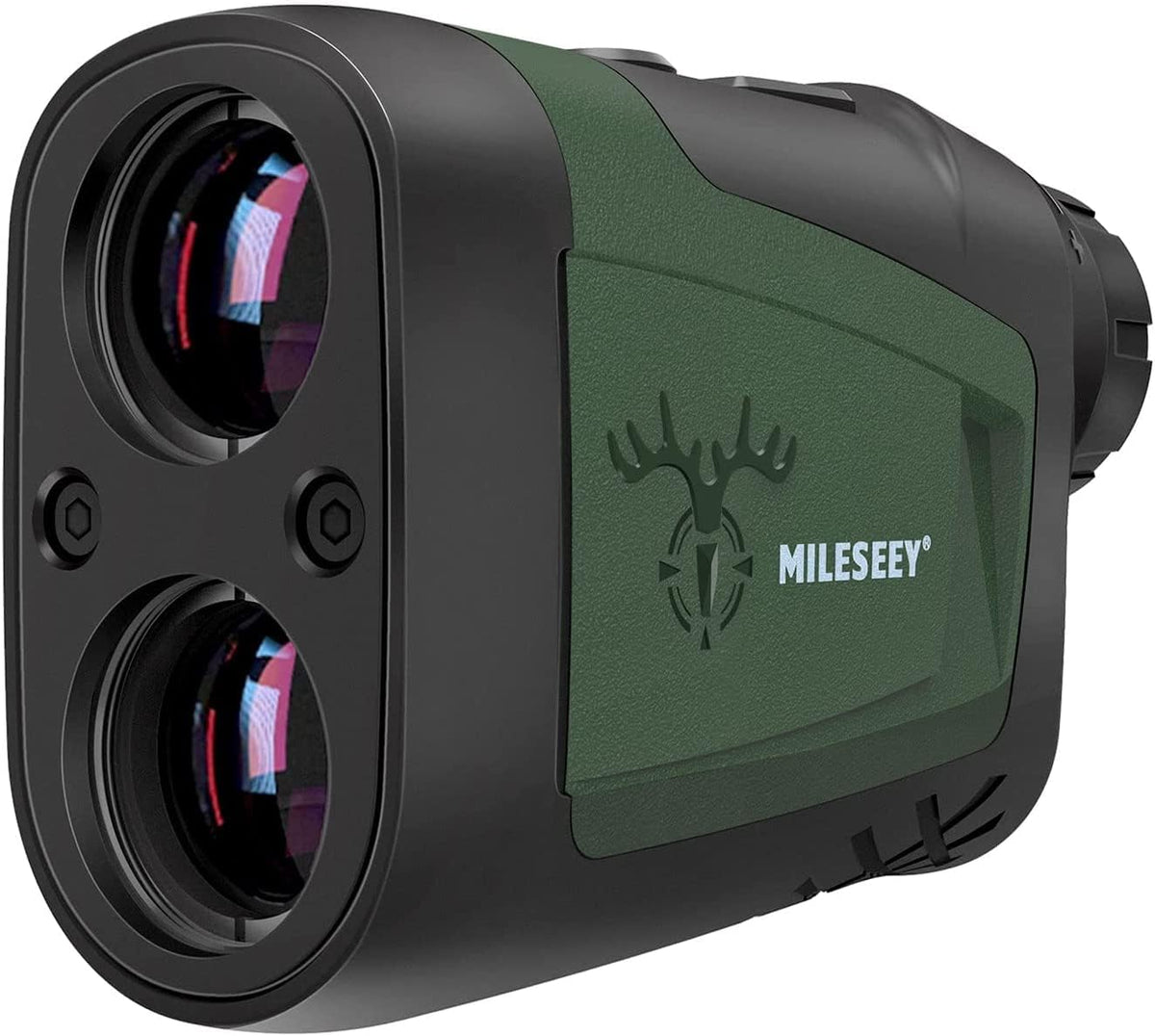 MiLESEEY Laser Range Finder Hunting 900Yards Angle Compensation and Horizontal Distance Scan Mode Speed Accurate 6X Magnification Archery Rangefinder Rain Mode in rain and fog Hardcase