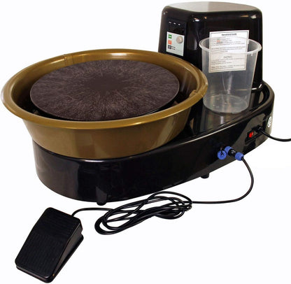 Airgoo Töpferscheibe Keramische Klei Machine Aardewerk Wiel AG-60 250W Elektrische Machine met Onafhankelijk Pedaal DIY Keramiek Vormgereedschap Keramische Wiel Machine